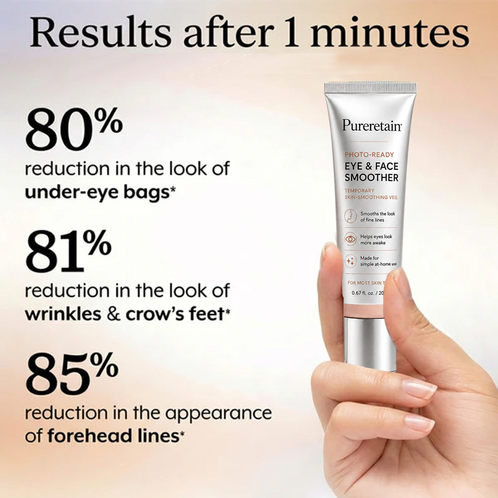 Pureretain™ Instant Face Temporary Tightener – Instant visible results in 60 seconds