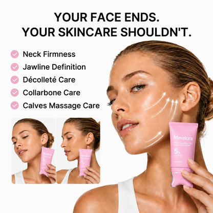 [NEW] Mevelora PDRN Collagen Gua Sha Anti-Wrinkle Neck Cream