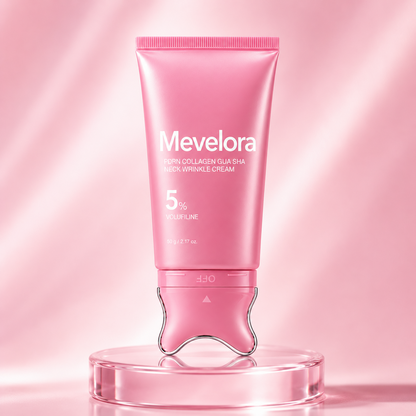 [NEW] Mevelora PDRN Collagen Gua Sha Anti-Wrinkle Neck Cream