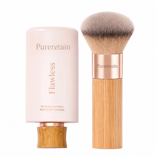 Timeless Hydrating Serum Foundation +  Brush