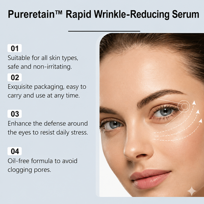 Pureretain™ Instant Face Temporary Tightener – Instant visible results in 60 seconds