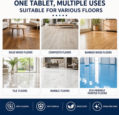 Pureretain CleanDrop Replace Bulky Floor Cleaner Bottles Forever