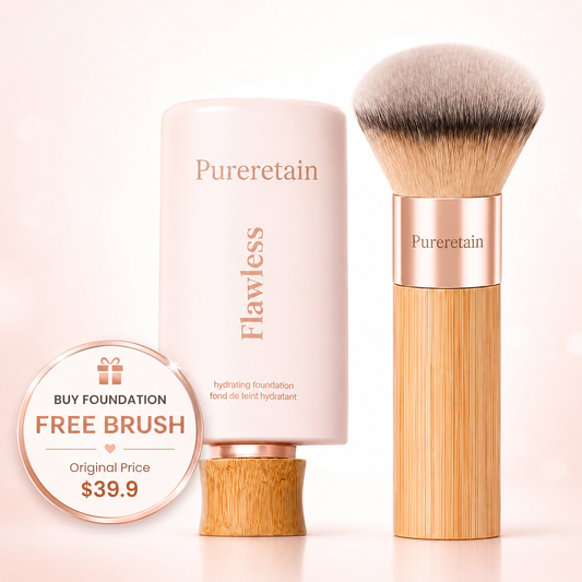 Timeless Hydrating Serum Foundation +  Brush