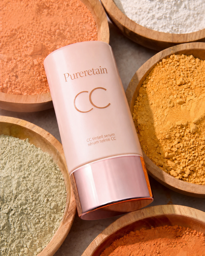 CC Color-Correcting Tinted Serum – Lightweight, Shade-Adaptive Coverage with 24H Hydration & 16H Waterproof Wear
