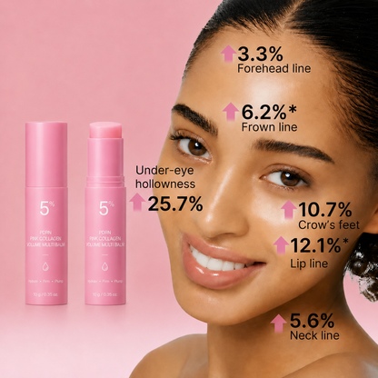 🔥LAST DAY 60% OFF Pureretain Korean Pink CollagenVolume Multi Balm